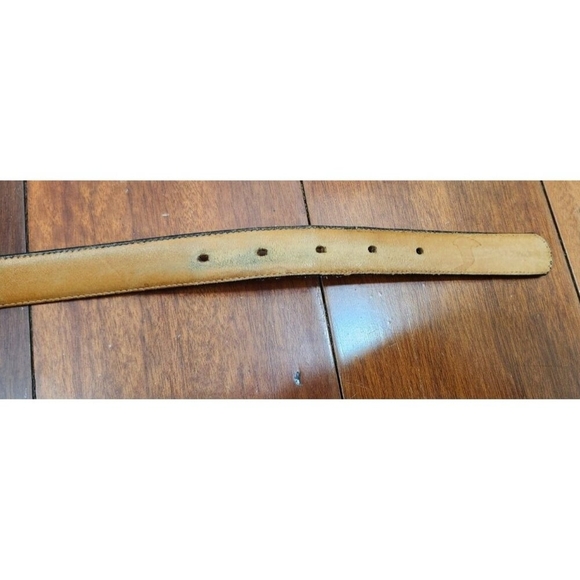 Genuine Full Quill Ostrich Black Leather Belt - Picture 9 of 15